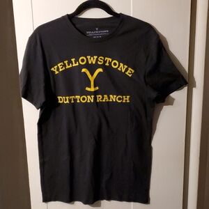 NWOT - Yellowstone Dutton Ranch Black Tee - Size M - Men's